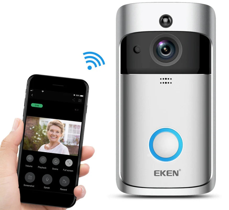 Smart WiFi Doorbell Camera|جرس باب ذكي بالكاميرا