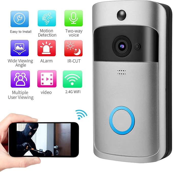 Smart WiFi Doorbell Camera|جرس باب ذكي بالكاميرا